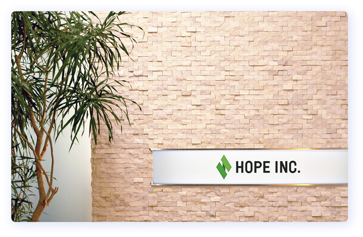 上場企業グループの安心感を表すイメージ